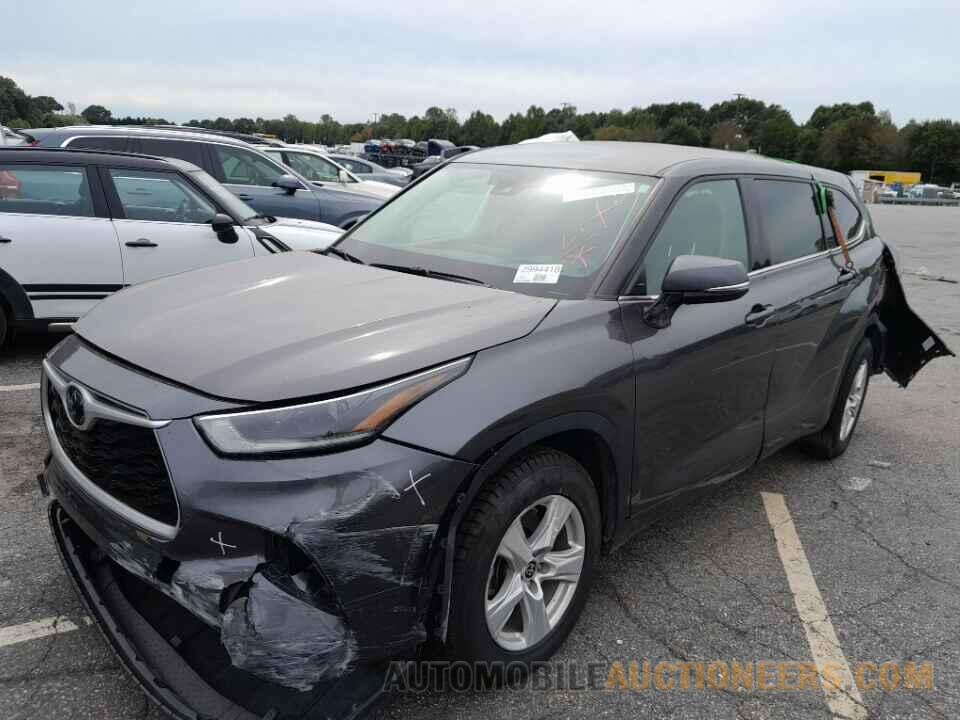 5TDZZRAH1MS528624 Toyota Highlander 2021