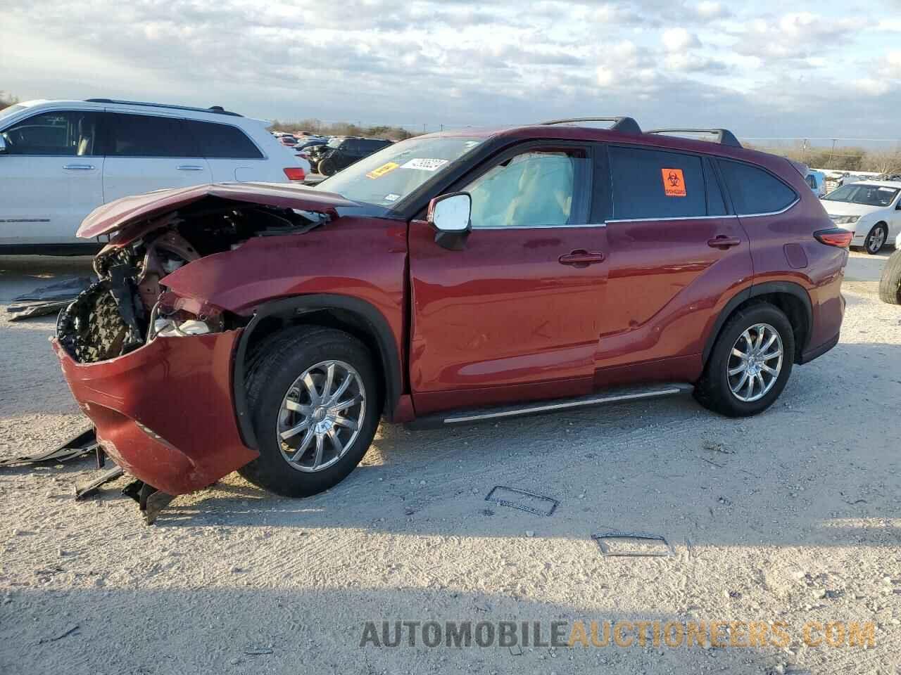 5TDZZRAH1NS542153 TOYOTA HIGHLANDER 2022