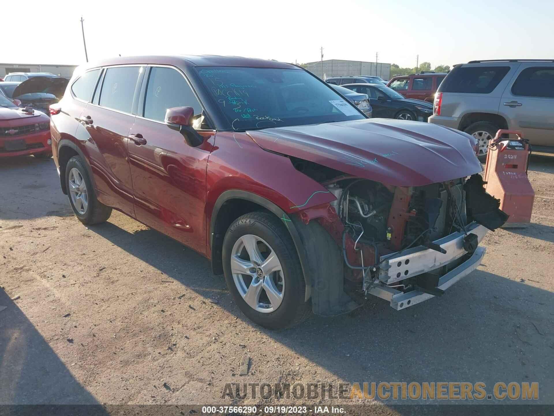 5TDZZRAH2MS075730 TOYOTA HIGHLANDER 2021