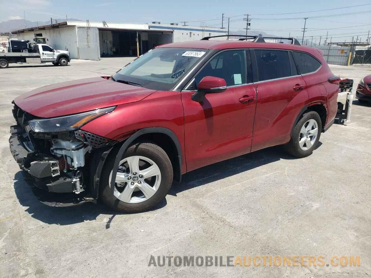 5TDZZRAH2NS118321 TOYOTA HIGHLANDER 2022