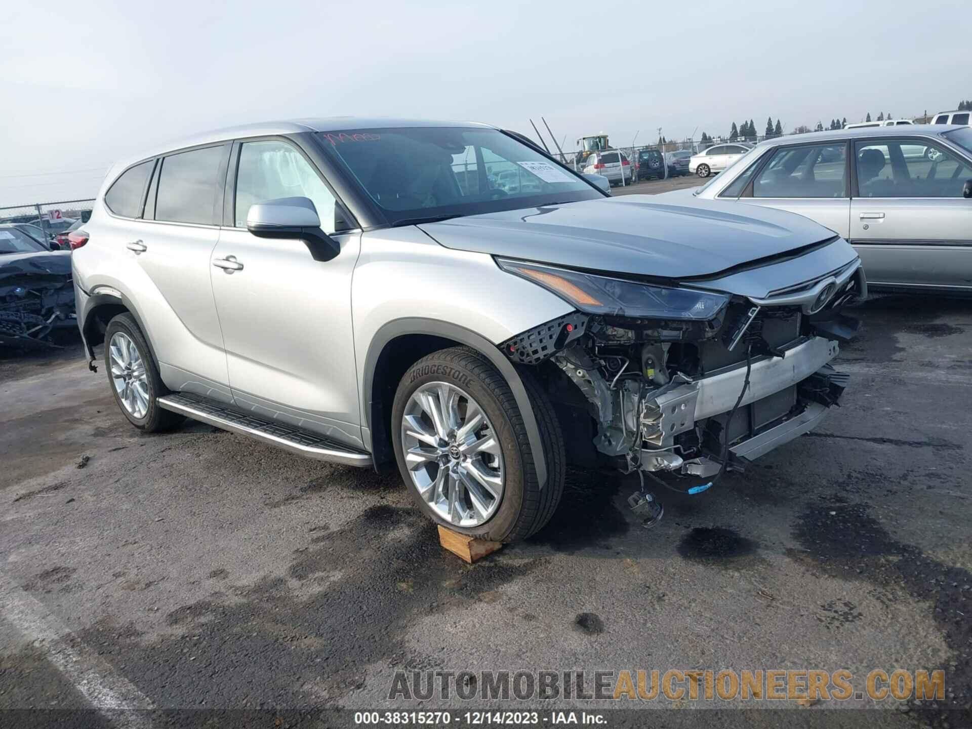 5TDZZRAH2NS539830 TOYOTA HIGHLANDER 2022