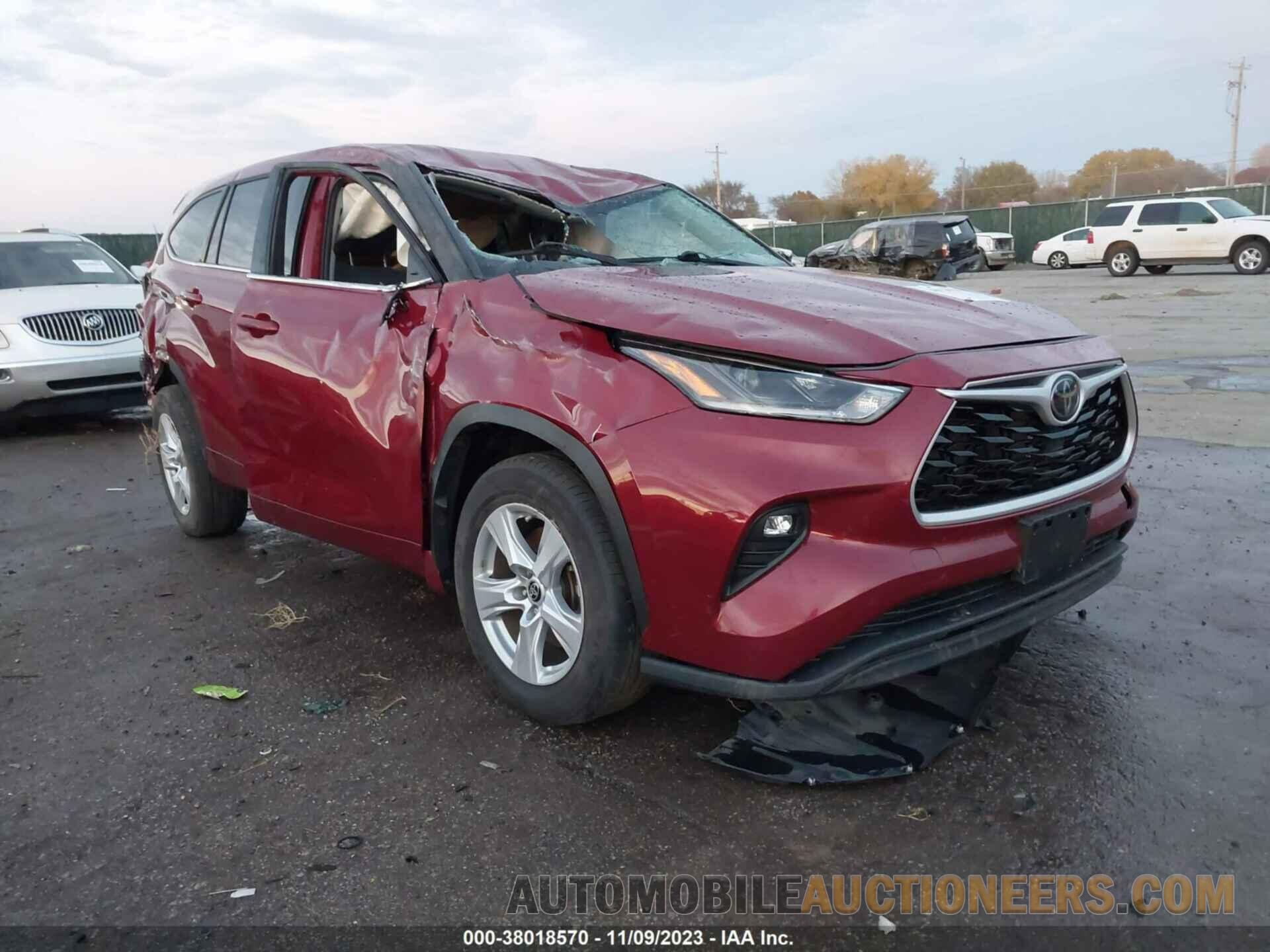 5TDZZRAH3MS528950 TOYOTA HIGHLANDER 2021