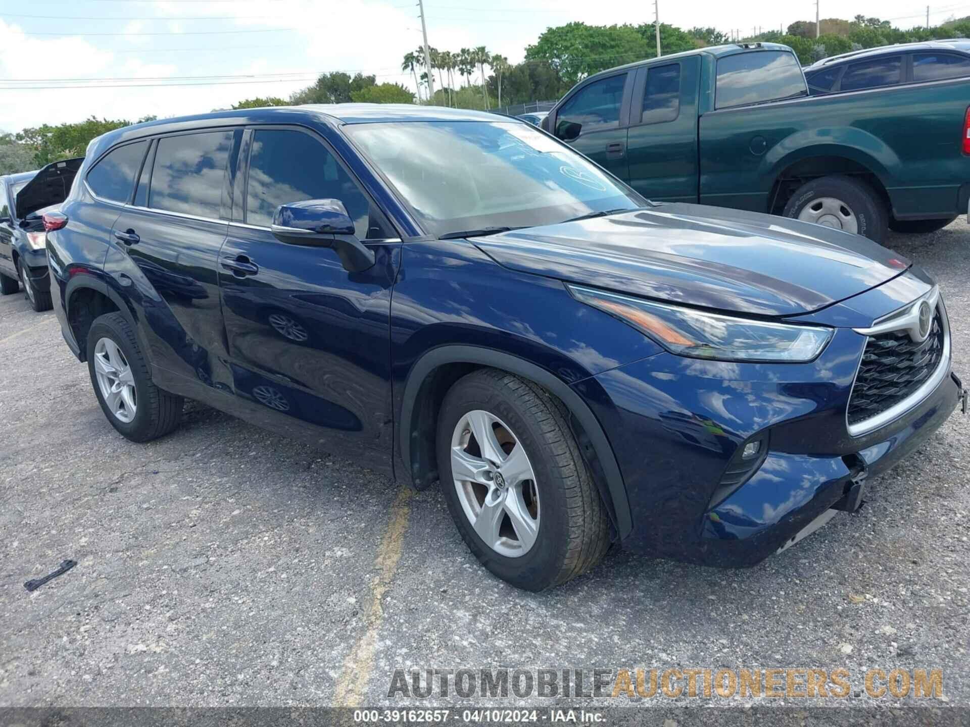 5TDZZRAH3NS094868 TOYOTA HIGHLANDER 2022