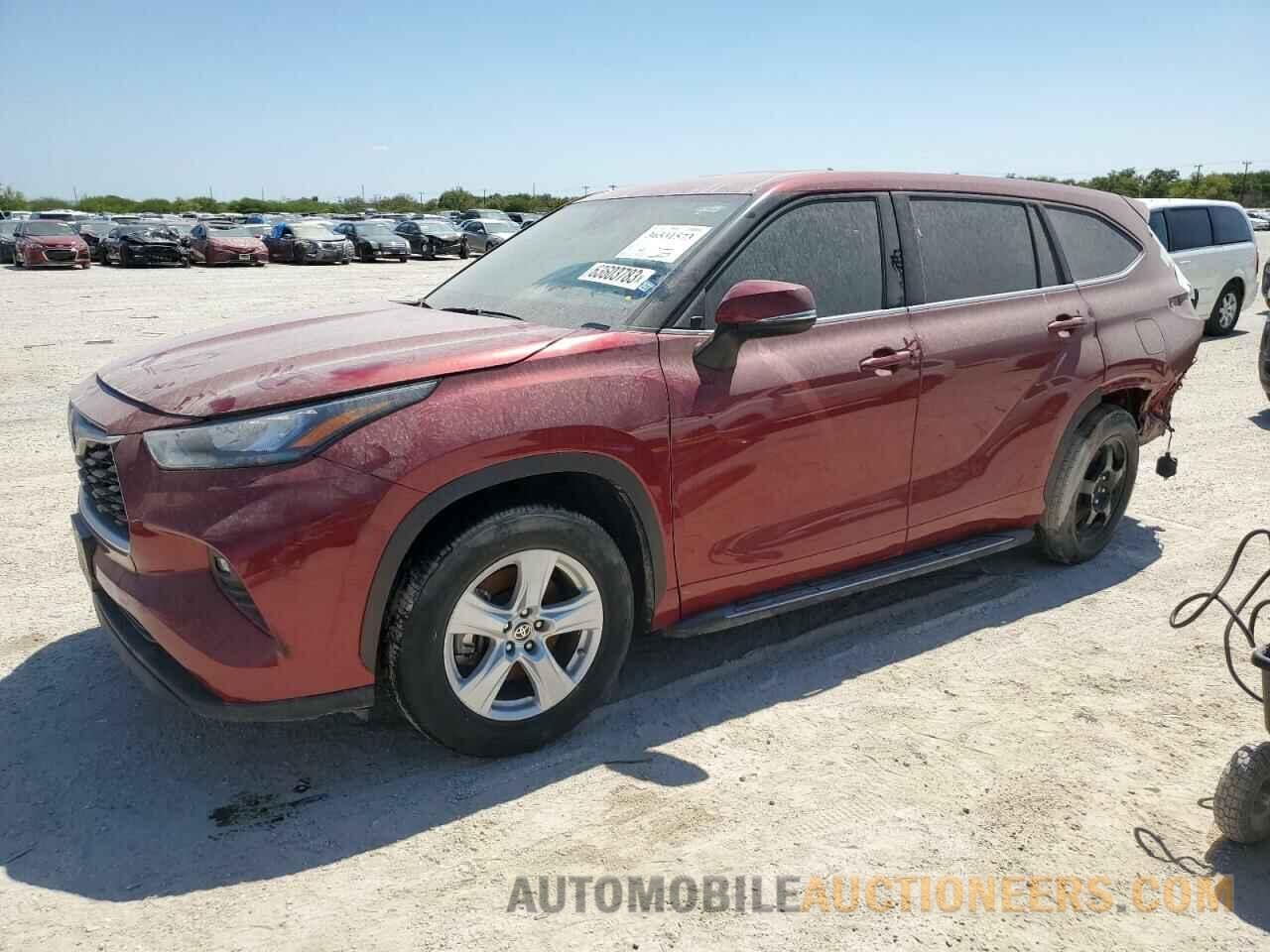 5TDZZRAH4LS019321 TOYOTA HIGHLANDER 2020