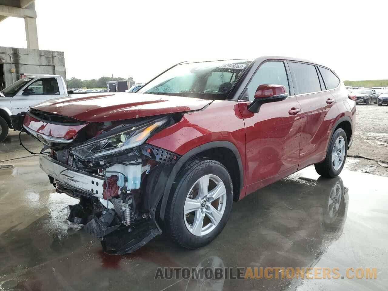 5TDZZRAH4MS524891 TOYOTA HIGHLANDER 2021