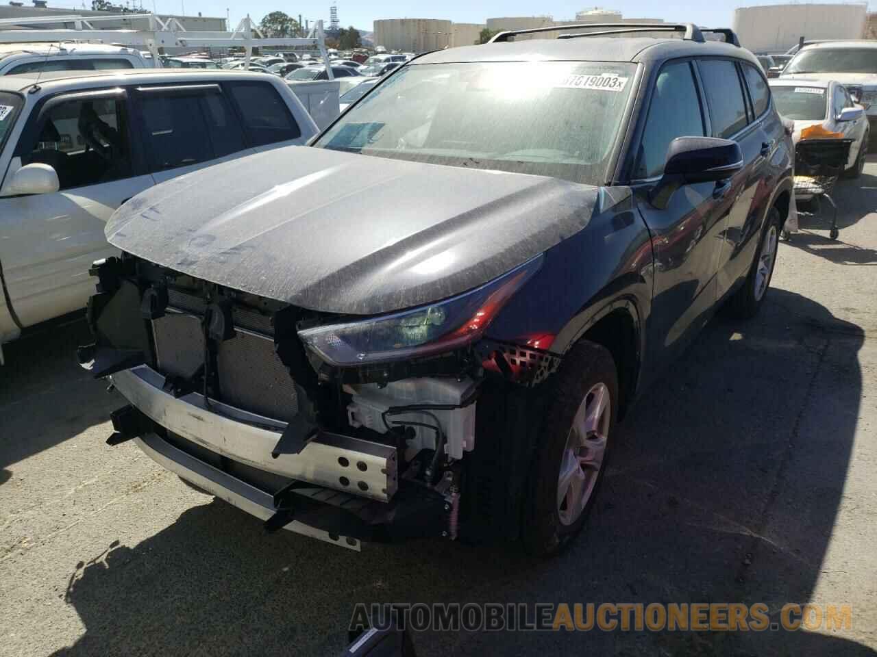 5TDZZRAH5MS060638 TOYOTA HIGHLANDER 2021