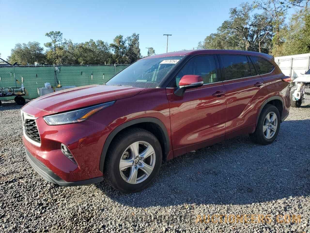 5TDZZRAH5MS531669 TOYOTA HIGHLANDER 2021