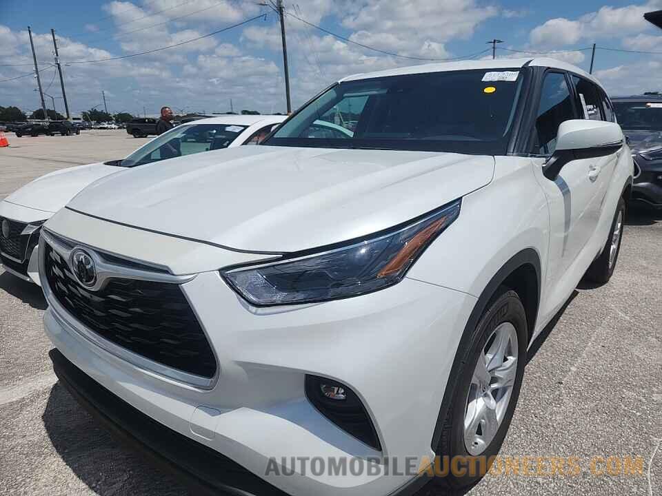 5TDZZRAH5NS102890 Toyota Highlander 2022