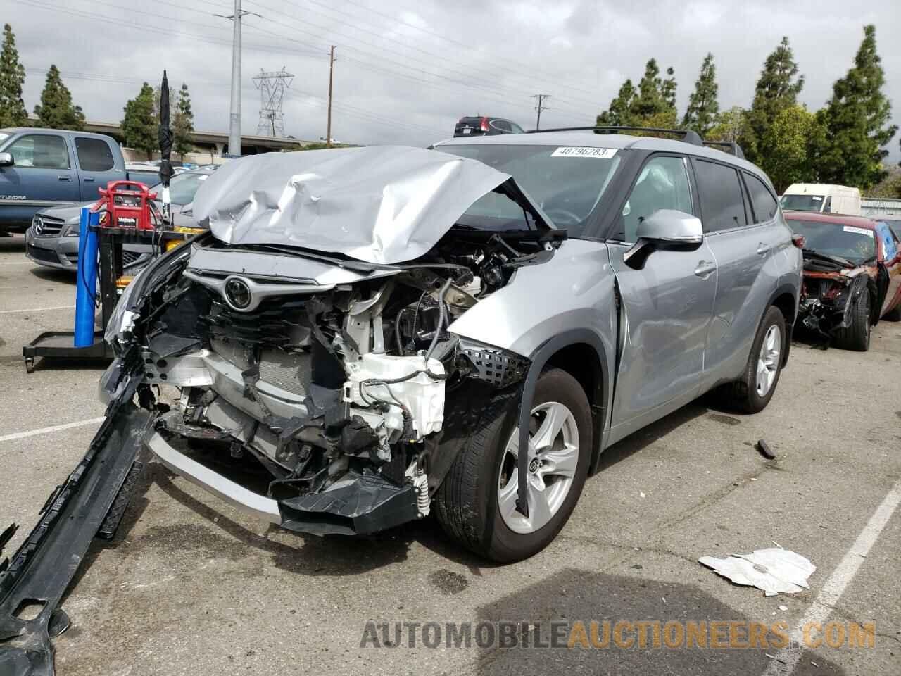 5TDZZRAH5NS115249 TOYOTA HIGHLANDER 2022