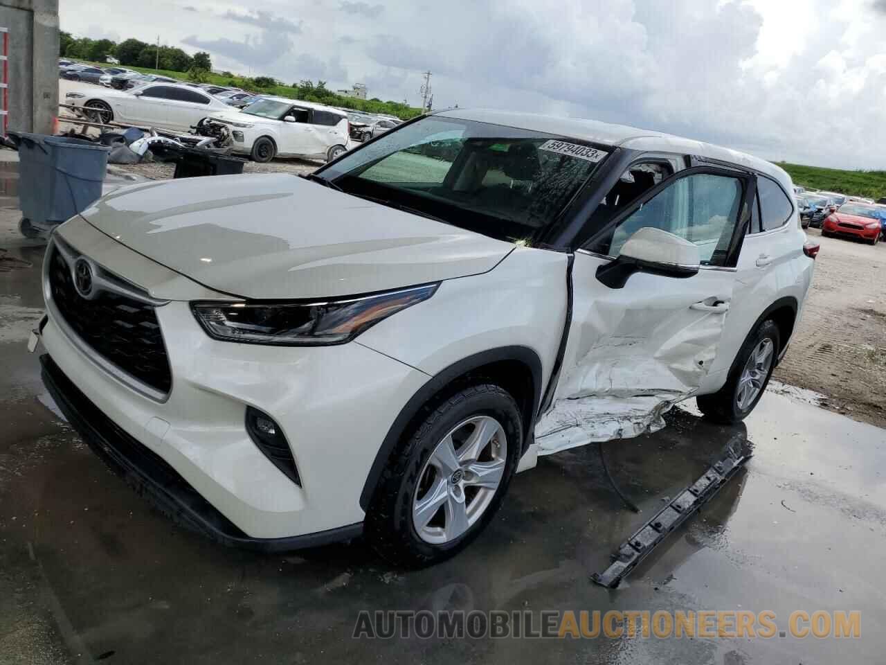 5TDZZRAH6MS529168 TOYOTA HIGHLANDER 2021