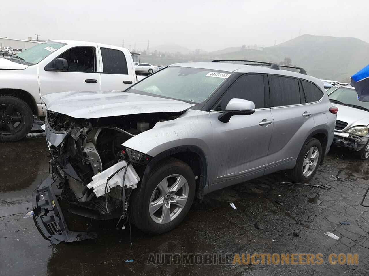 5TDZZRAH7MS080020 TOYOTA HIGHLANDER 2021