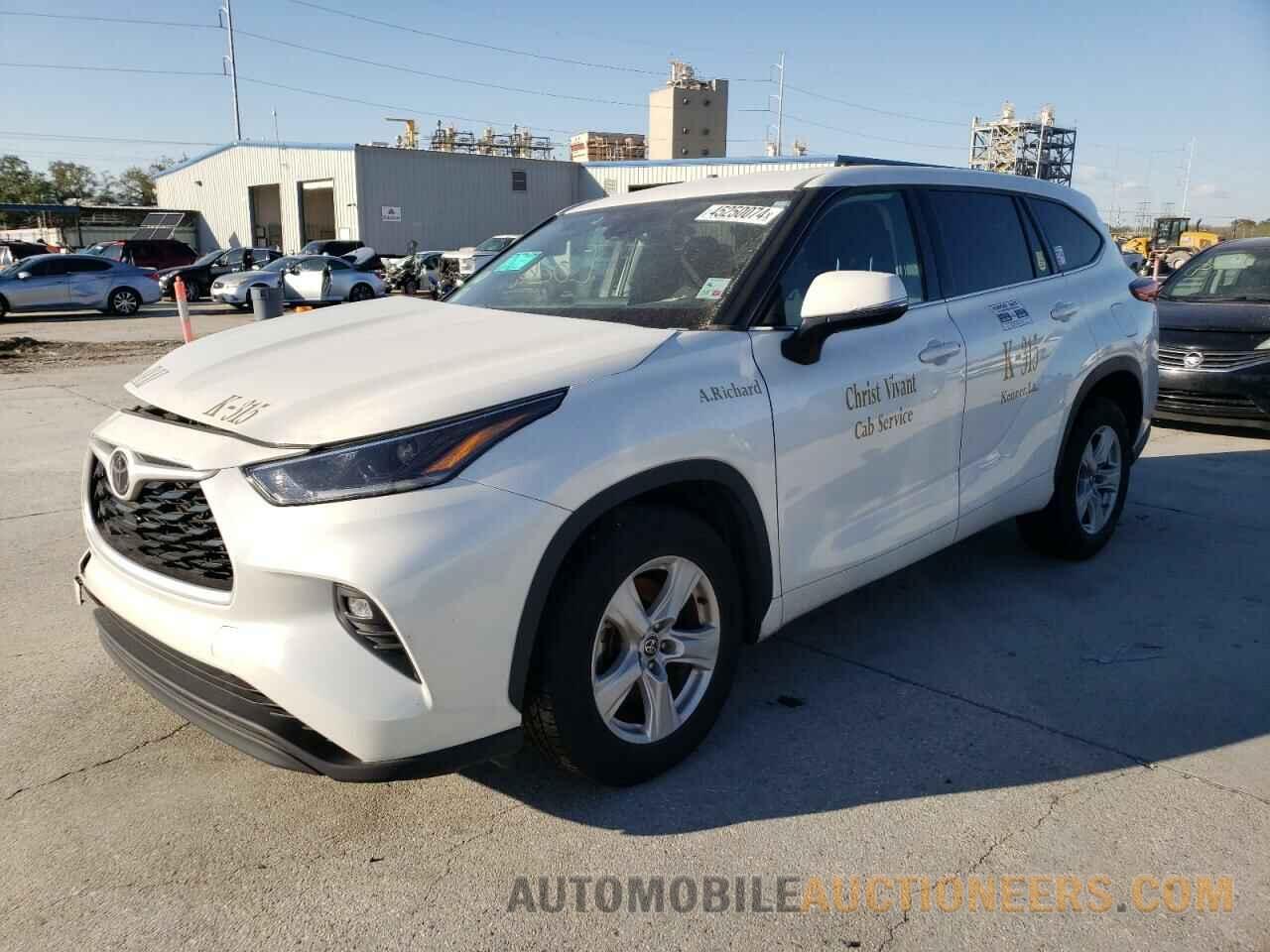 5TDZZRAH7MS529289 TOYOTA HIGHLANDER 2021