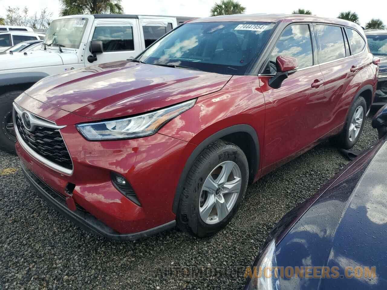 5TDZZRAH8LS514198 TOYOTA HIGHLANDER 2020