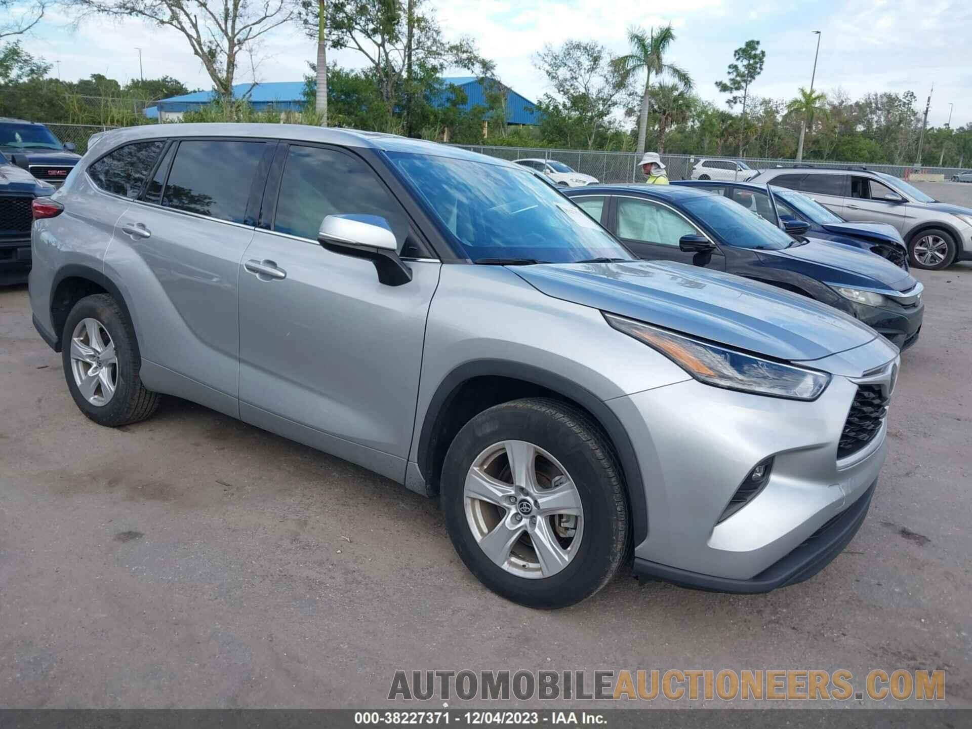 5TDZZRAH8MS520181 TOYOTA HIGHLANDER 2021