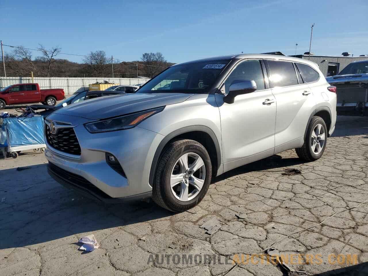 5TDZZRAH8MS529253 TOYOTA HIGHLANDER 2021