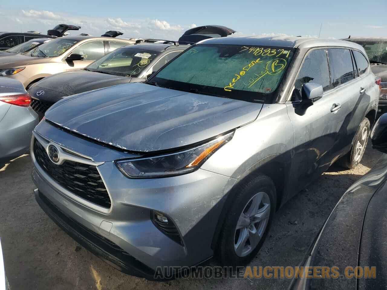 5TDZZRAH9MS064627 TOYOTA HIGHLANDER 2021