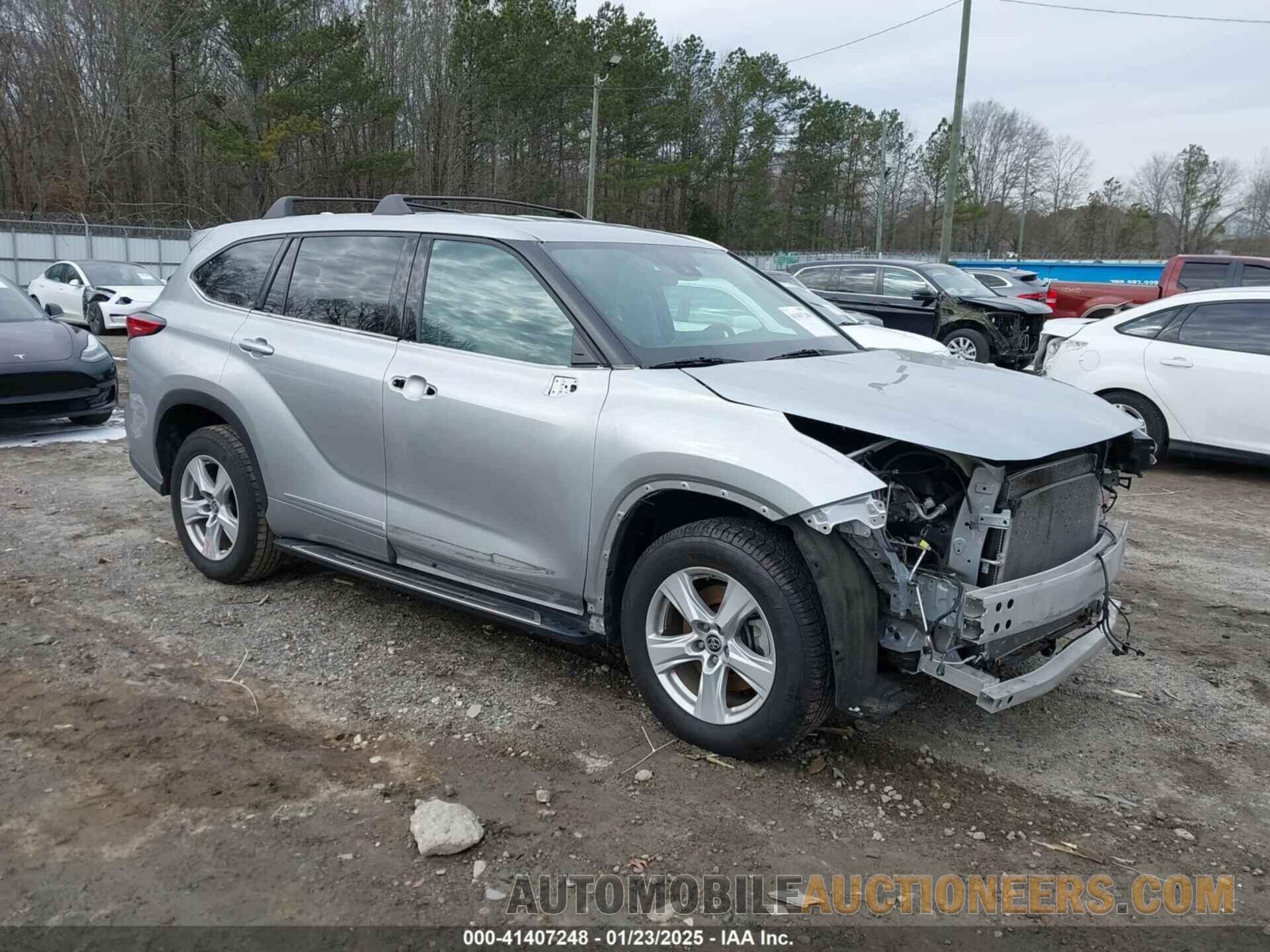 5TDZZRAH9MS529942 TOYOTA HIGHLANDER 2021