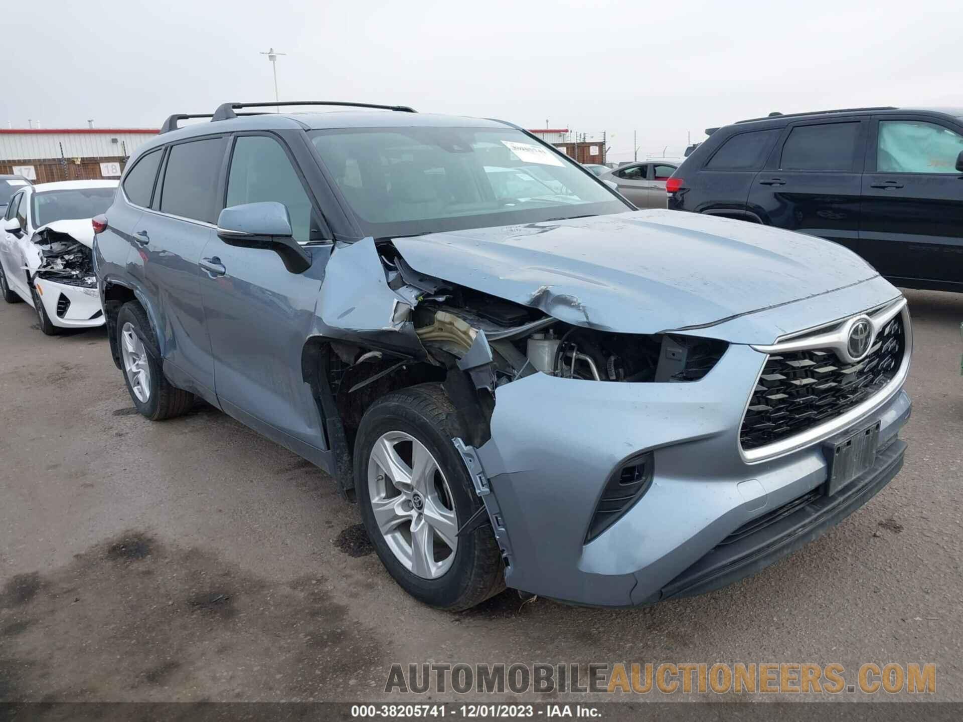 5TDZZRAH9NS115321 TOYOTA HIGHLANDER 2022