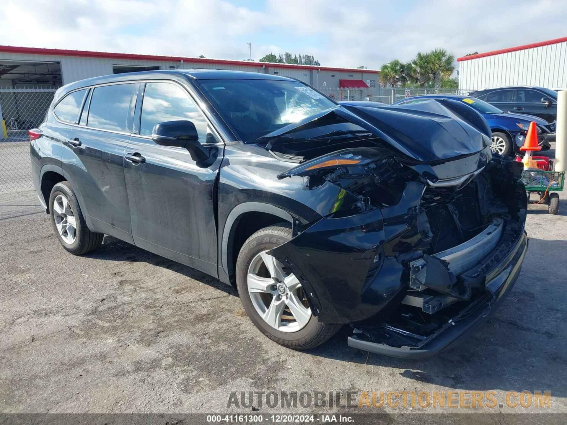 5TDZZRAHXLS013443 TOYOTA HIGHLANDER 2020