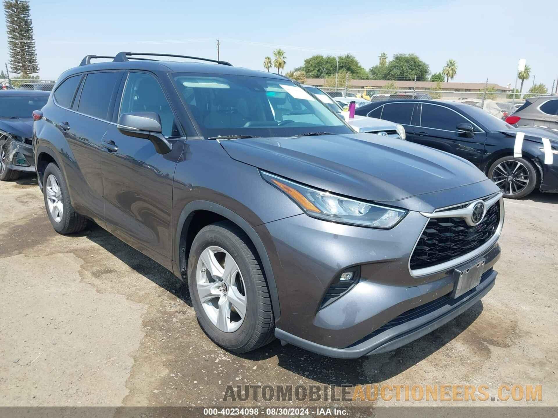 5TDZZRAHXLS026922 TOYOTA HIGHLANDER 2020