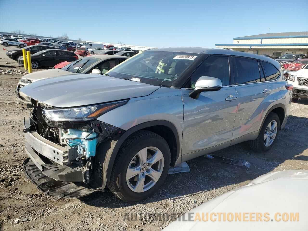 5TDZZRAHXLS504756 TOYOTA HIGHLANDER 2020