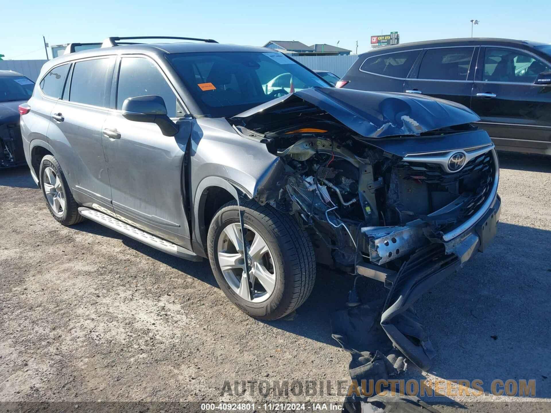 5TDZZRAHXMS083865 TOYOTA HIGHLANDER 2021