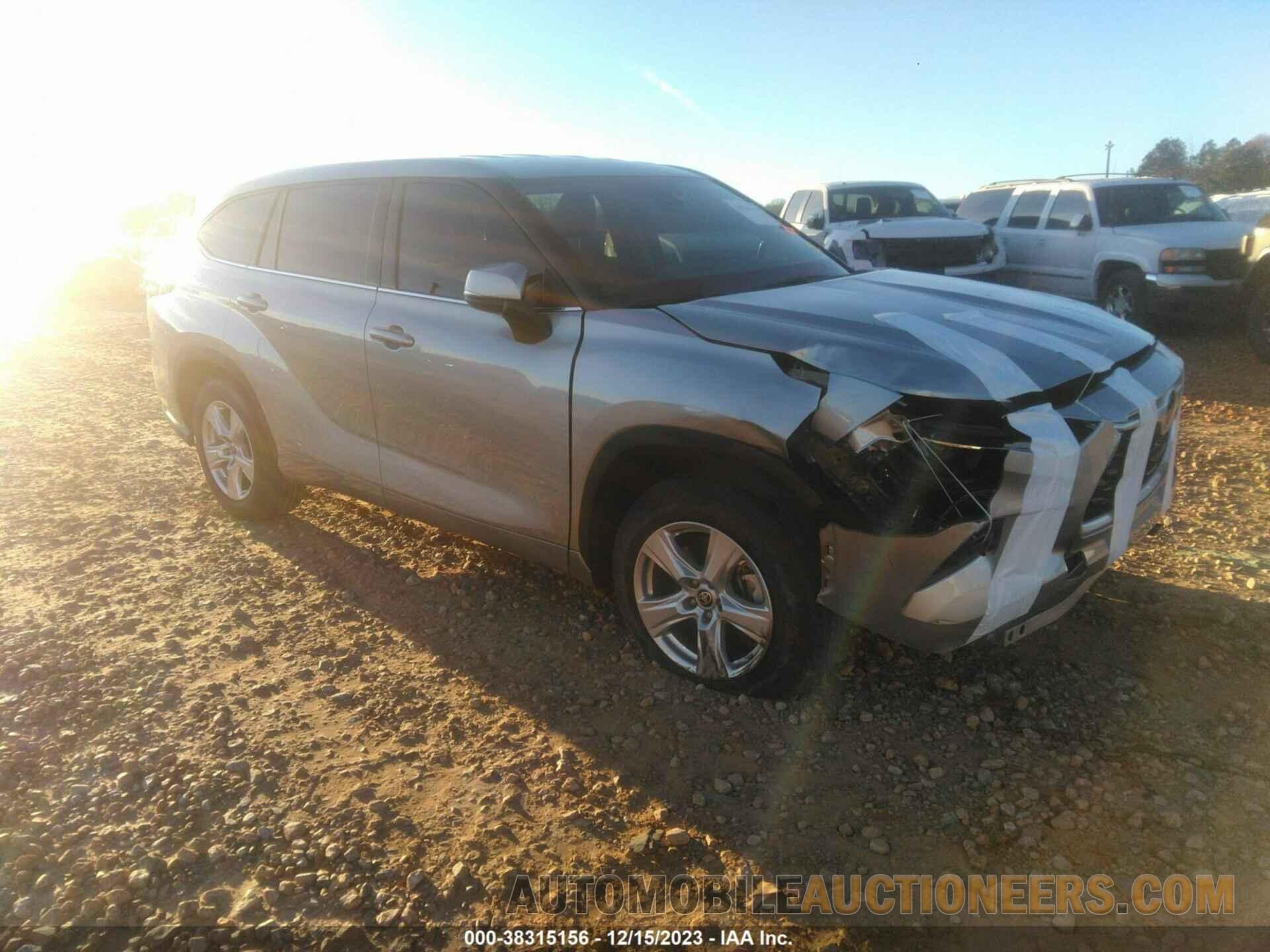 5TDZZRAHXNS110256 TOYOTA HIGHLANDER 2022