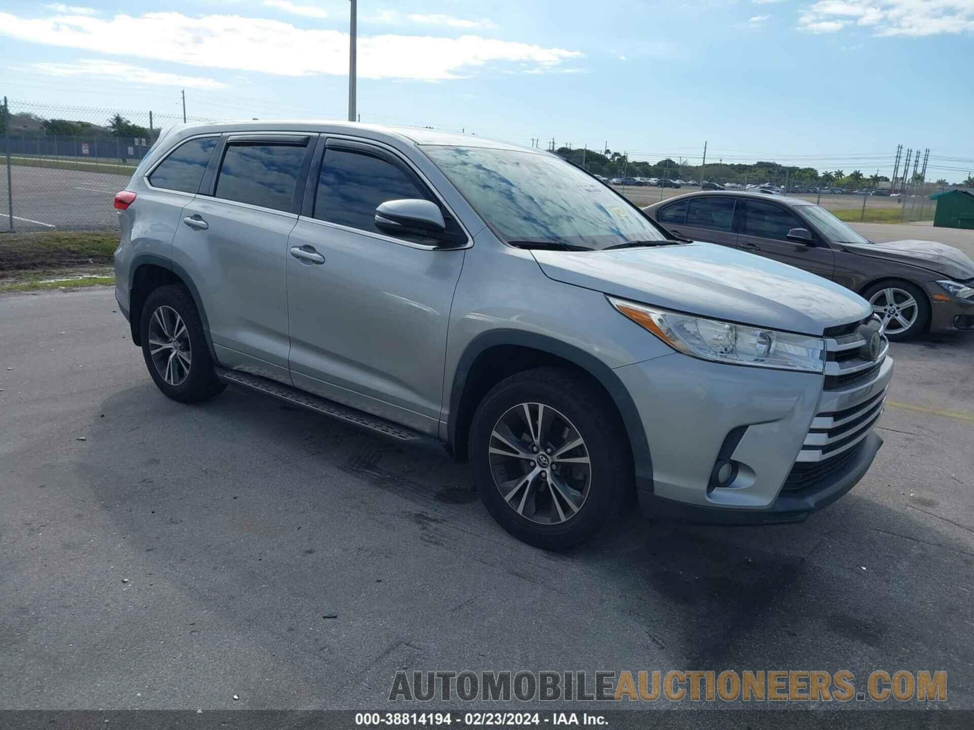 5TDZZRFH0HS216759 TOYOTA HIGHLANDER 2017