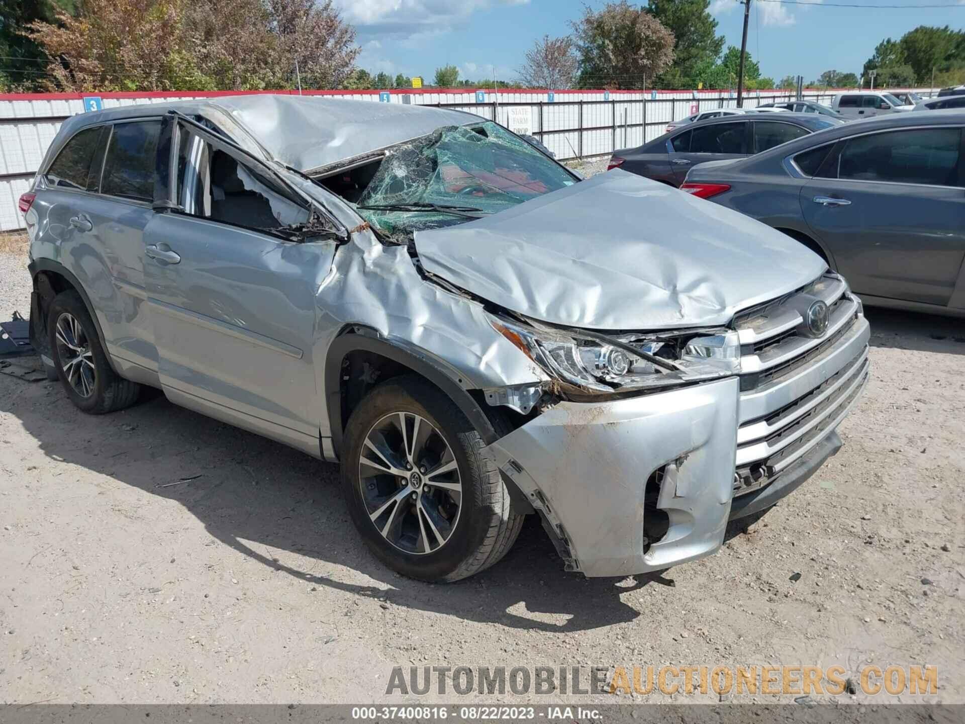 5TDZZRFH0JS262856 TOYOTA HIGHLANDER 2018