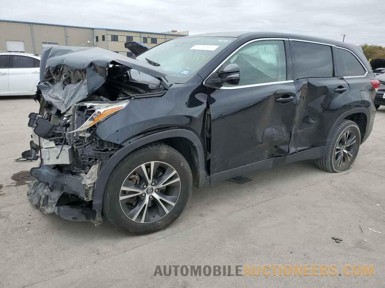 5TDZZRFH0KS299763 TOYOTA HIGHLANDER 2019