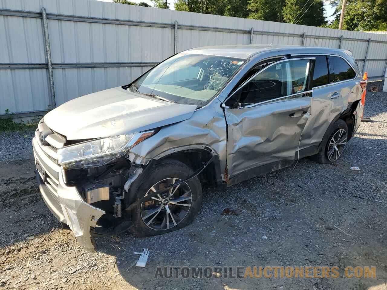 5TDZZRFH0KS303276 TOYOTA HIGHLANDER 2019