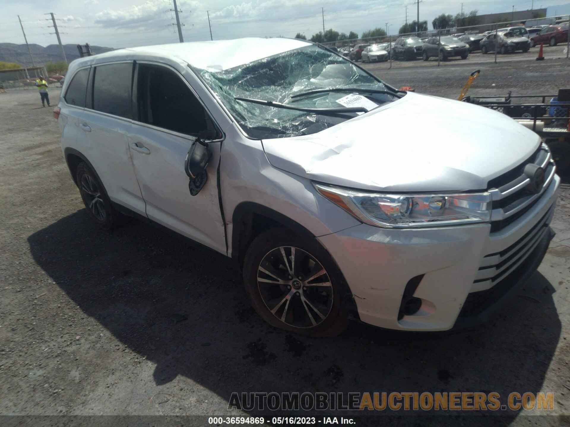 5TDZZRFH0KS310356 TOYOTA HIGHLANDER 2019