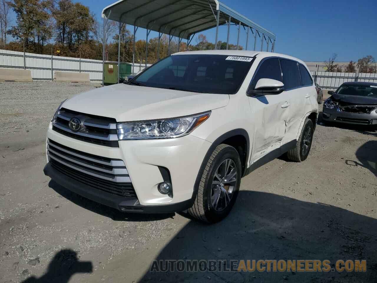 5TDZZRFH0KS327092 TOYOTA HIGHLANDER 2019