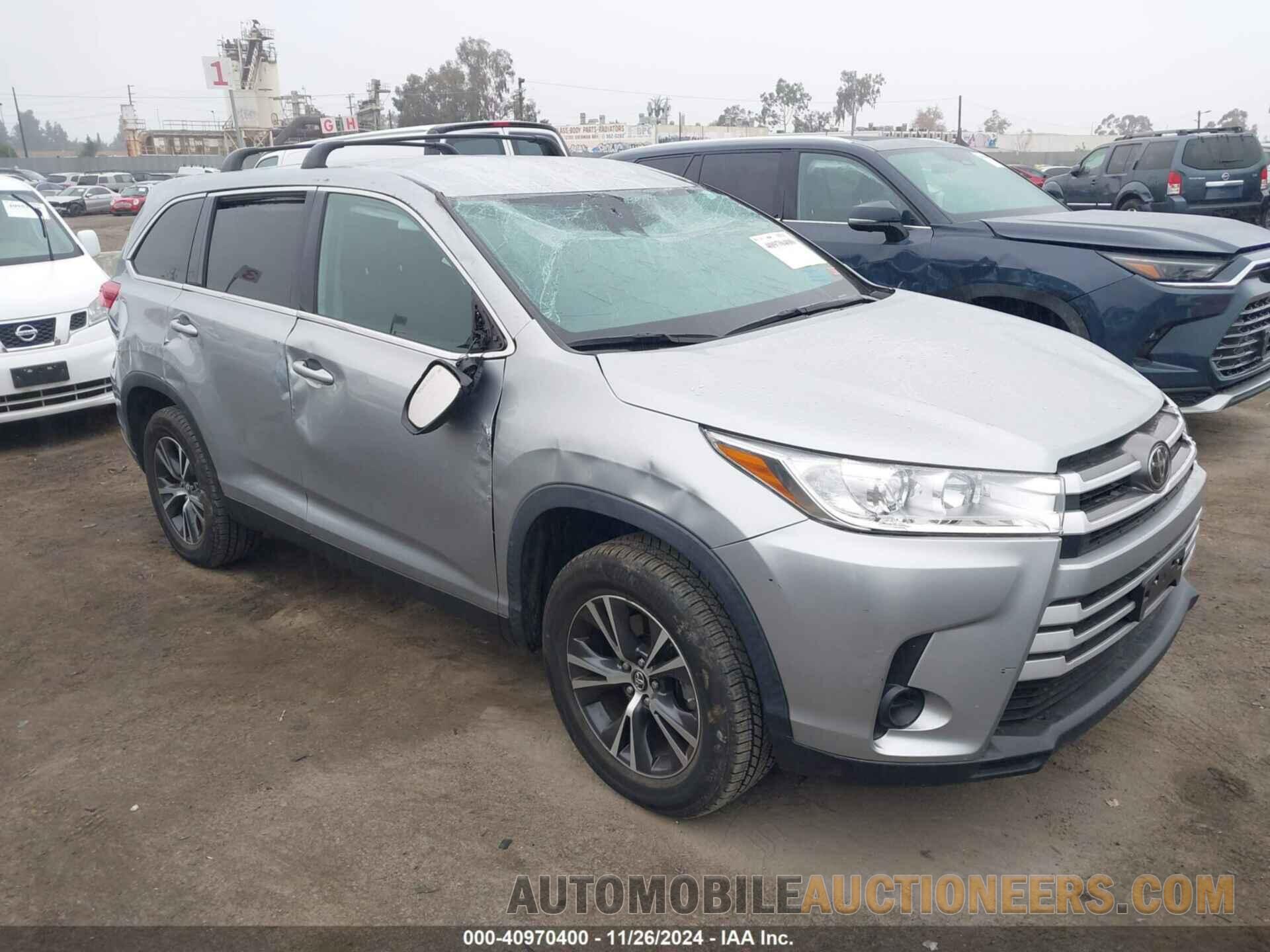 5TDZZRFH0KS361985 TOYOTA HIGHLANDER 2019