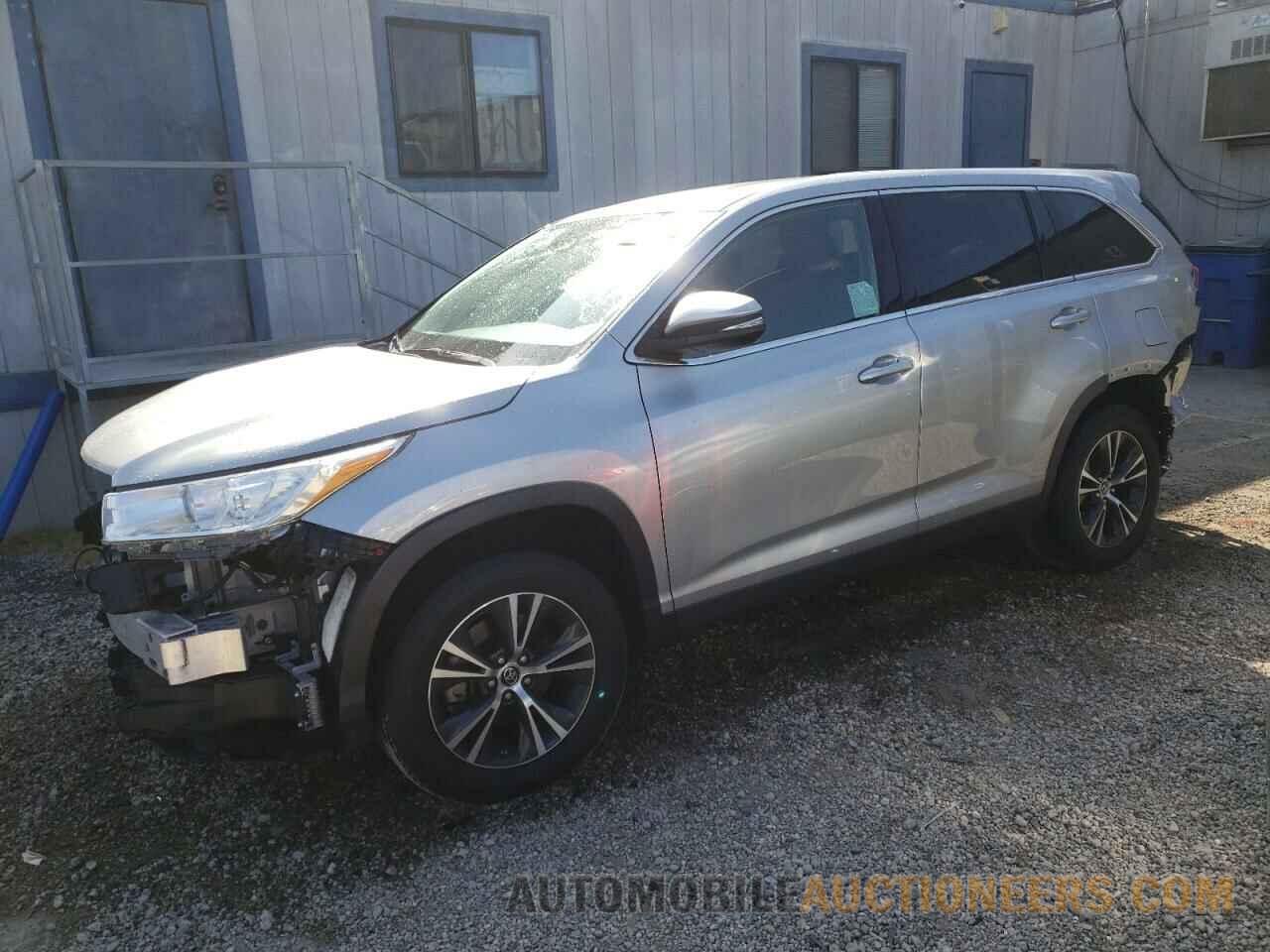 5TDZZRFH0KS363705 TOYOTA HIGHLANDER 2019