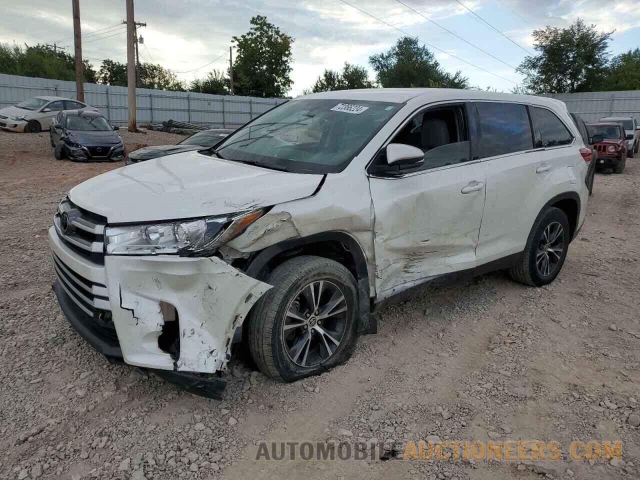 5TDZZRFH0KS367396 TOYOTA HIGHLANDER 2019