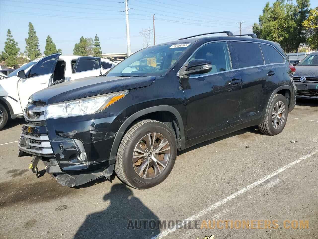 5TDZZRFH1HS189944 TOYOTA HIGHLANDER 2017