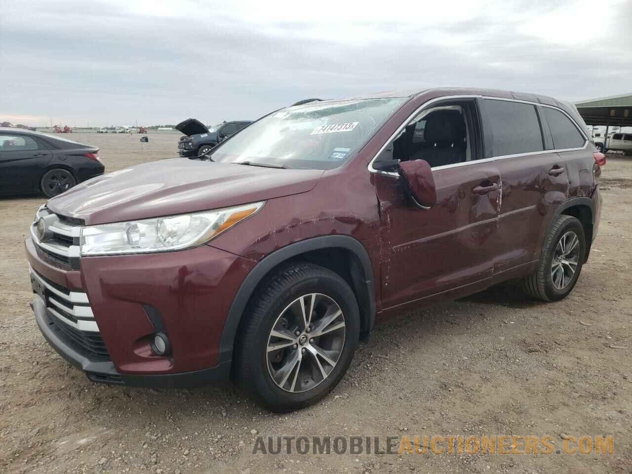 5TDZZRFH1HS201199 TOYOTA HIGHLANDER 2017