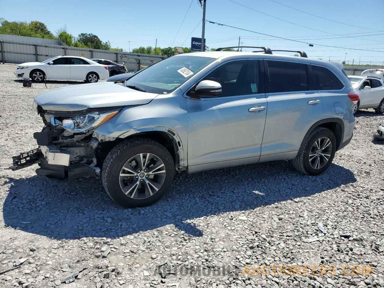 5TDZZRFH1HS208038 TOYOTA HIGHLANDER 2017