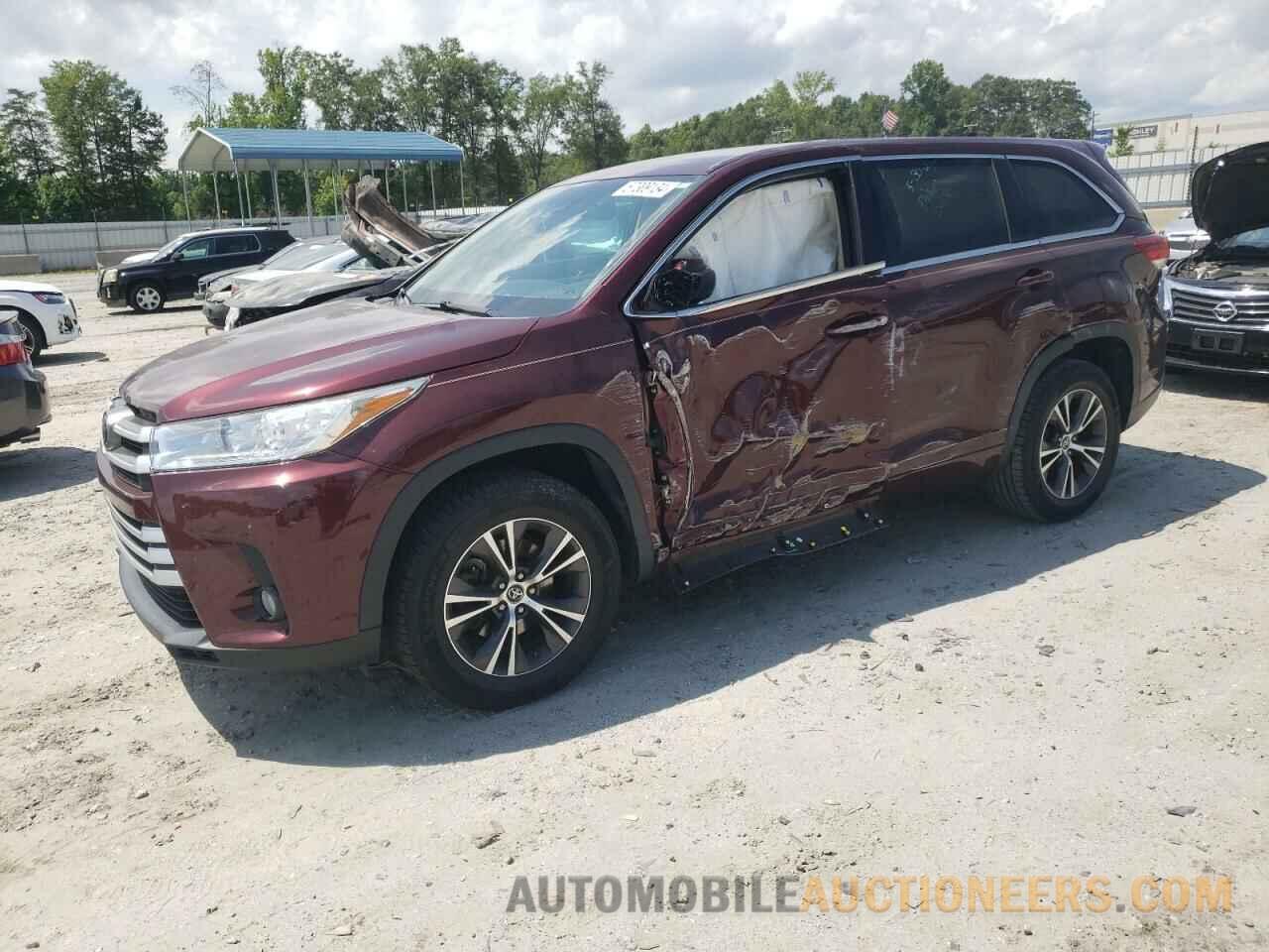 5TDZZRFH1HS231352 TOYOTA HIGHLANDER 2017