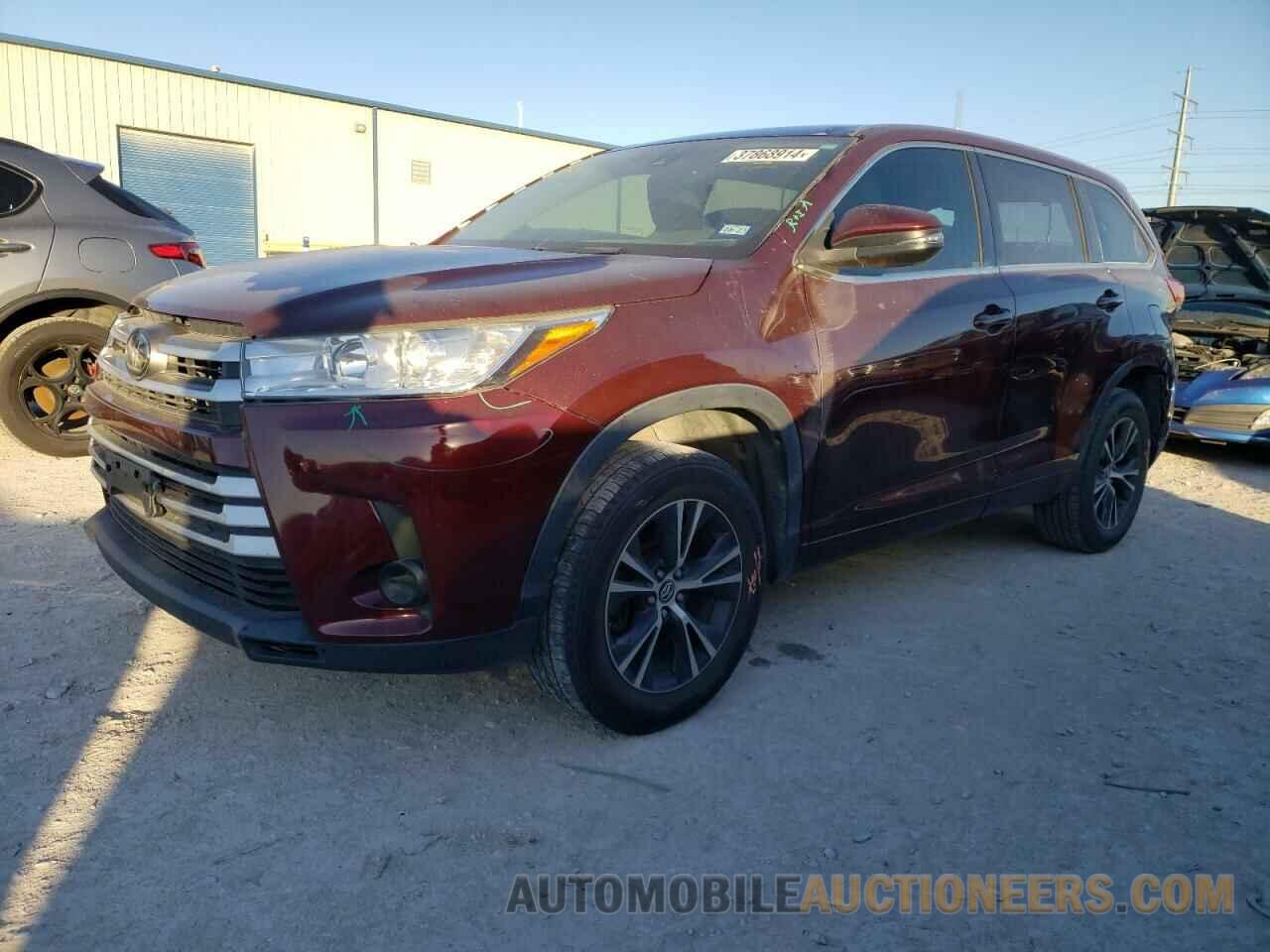 5TDZZRFH1JS248478 TOYOTA HIGHLANDER 2018