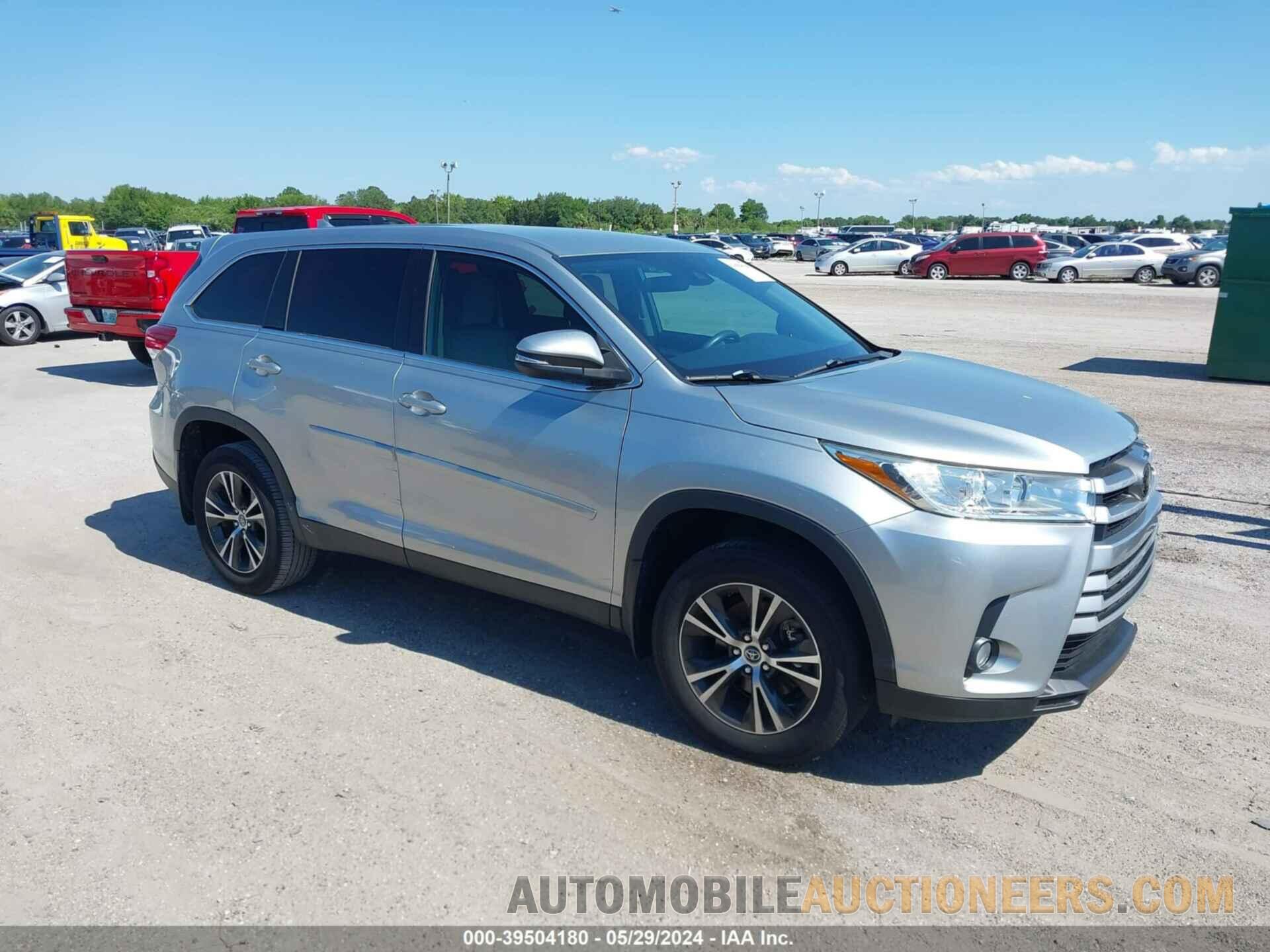 5TDZZRFH1KS305859 TOYOTA HIGHLANDER 2019