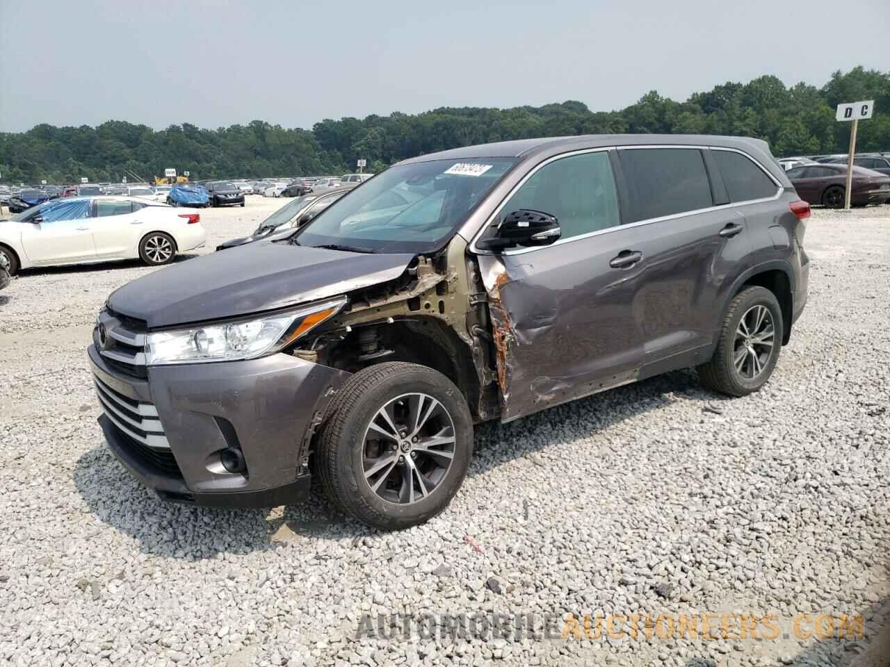 5TDZZRFH1KS312777 TOYOTA HIGHLANDER 2019