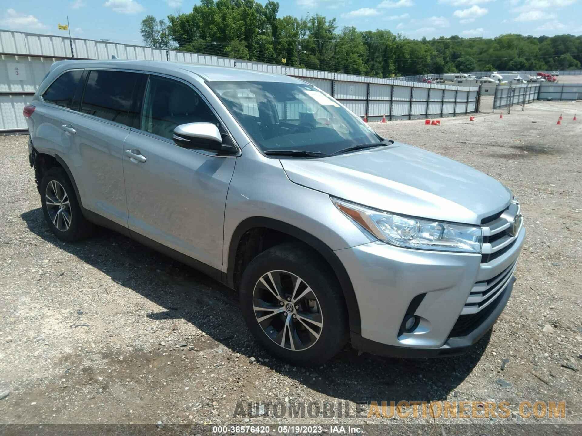 5TDZZRFH1KS336335 TOYOTA HIGHLANDER 2019