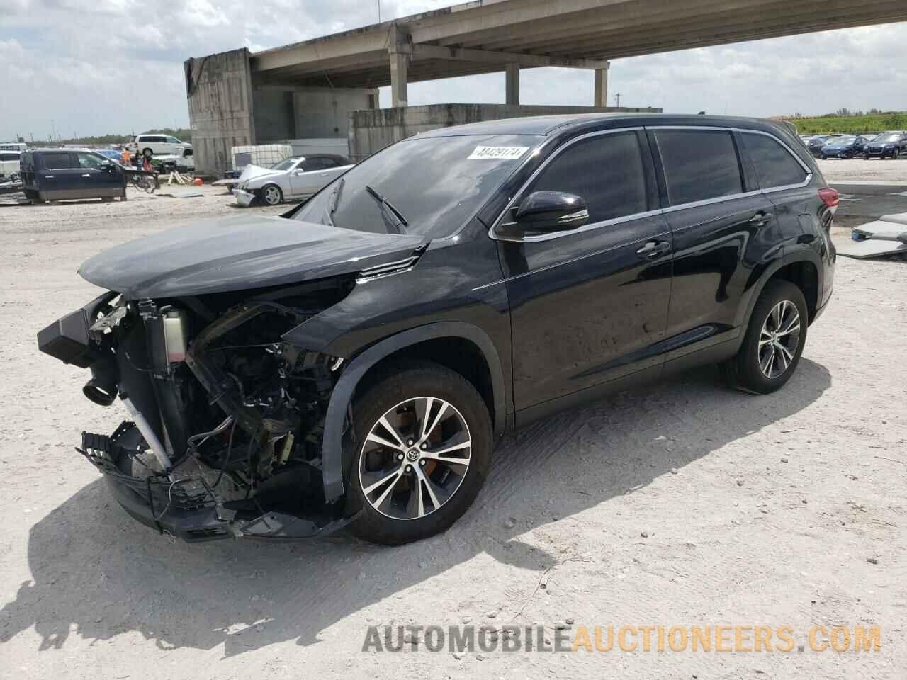 5TDZZRFH1KS349795 TOYOTA HIGHLANDER 2019