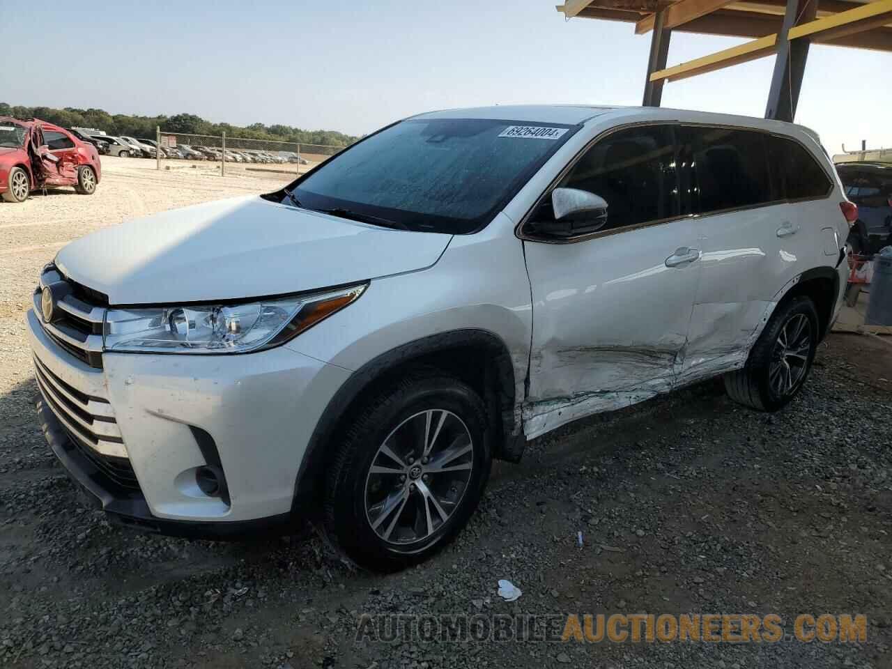 5TDZZRFH1KS350350 TOYOTA HIGHLANDER 2019