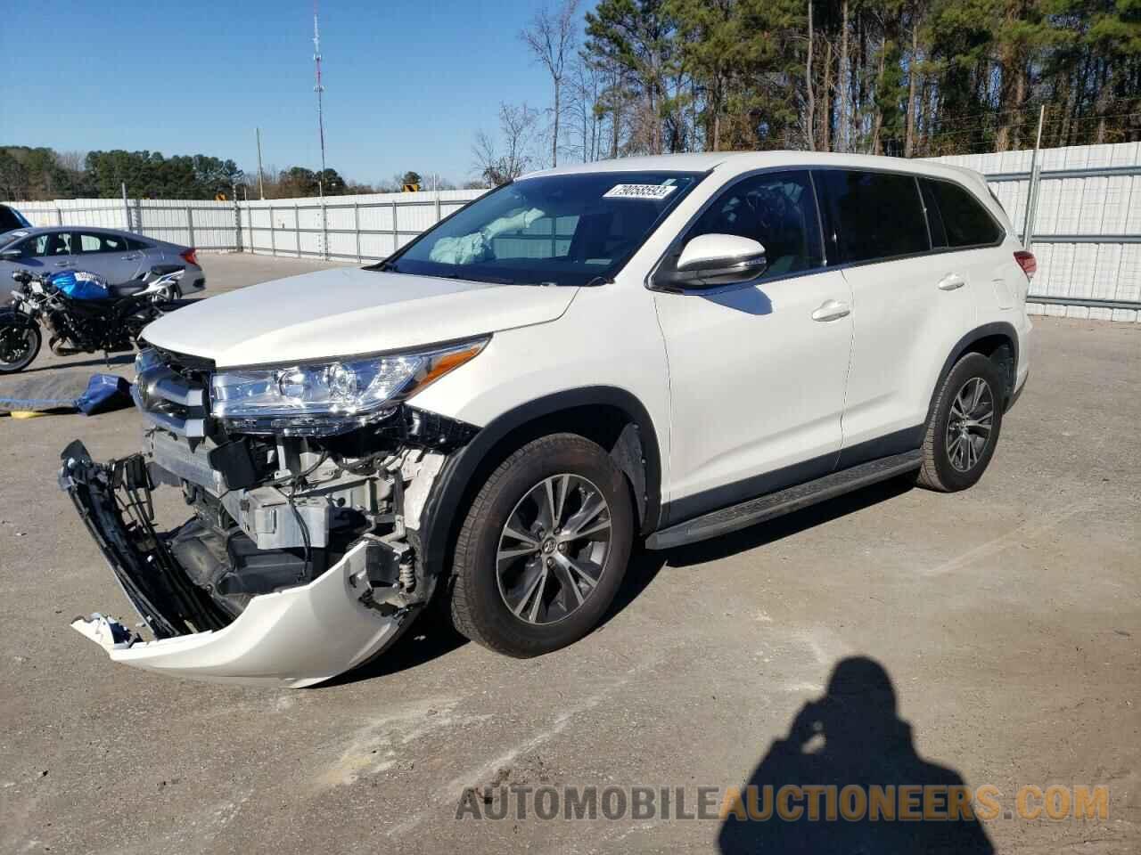 5TDZZRFH1KS350431 TOYOTA HIGHLANDER 2019