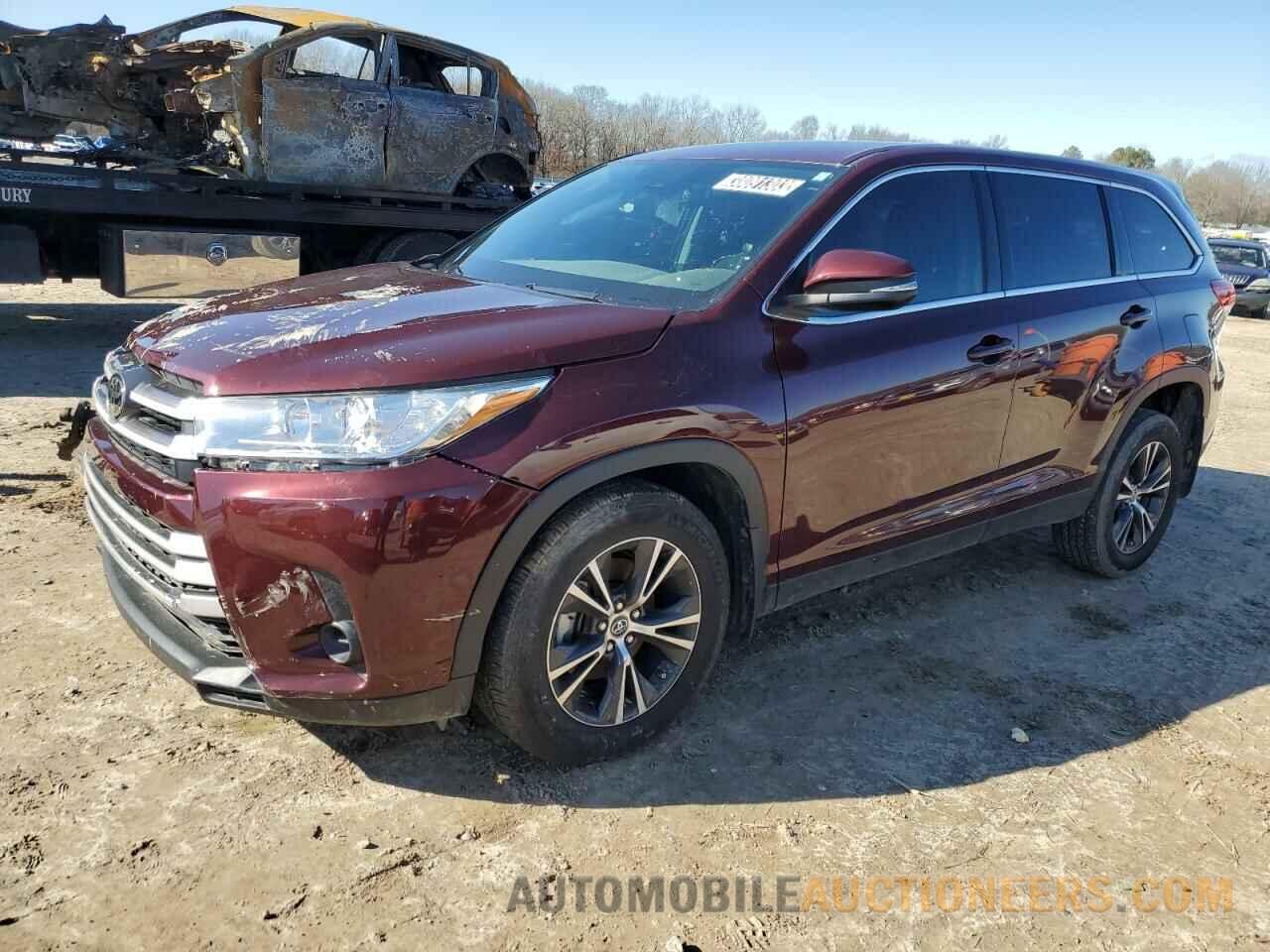 5TDZZRFH1KS358724 TOYOTA HIGHLANDER 2019