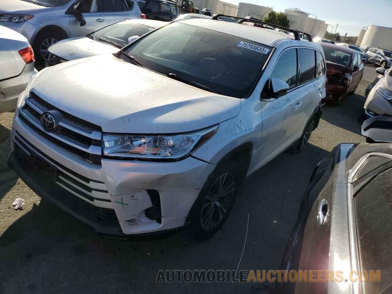 5TDZZRFH1KS361154 TOYOTA HIGHLANDER 2019