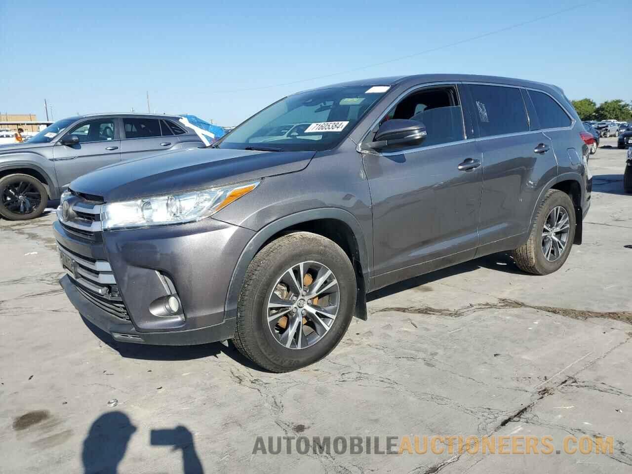 5TDZZRFH2HS188530 TOYOTA HIGHLANDER 2017